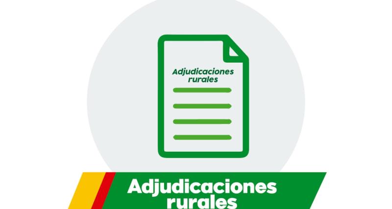 Adjudicaciones rurales