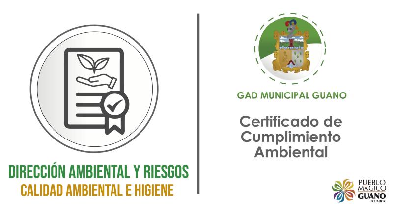 Certificado de Cumplimiento Ambiental