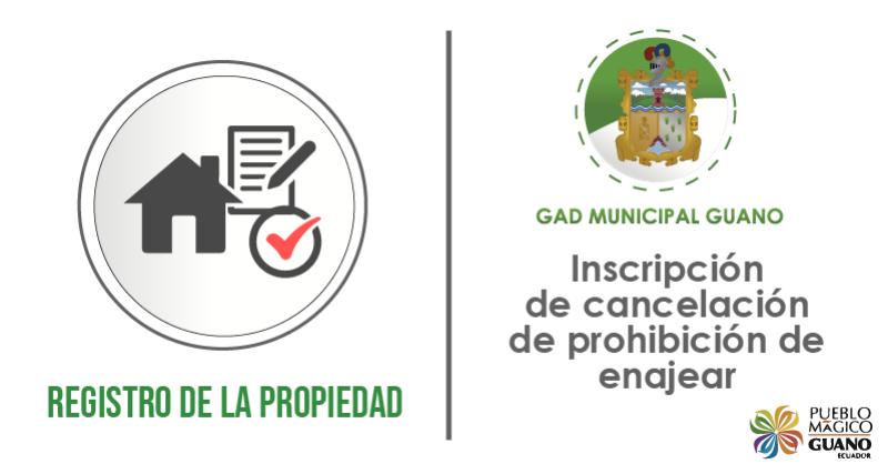 Inscripción de cancelación de prohibición de enajenar