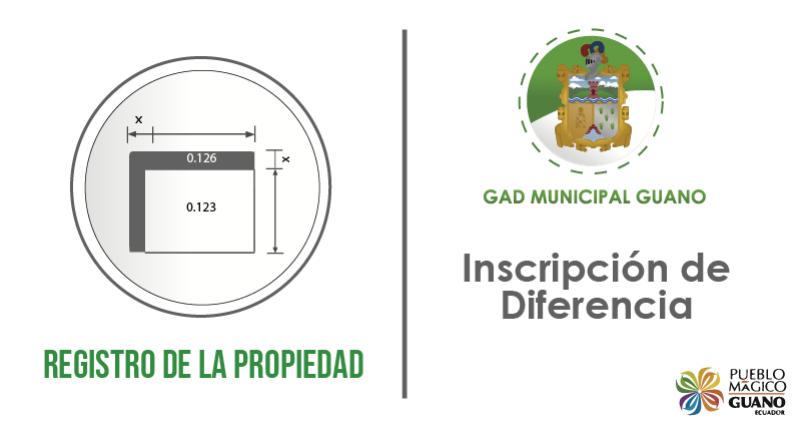 Inscripción de Diferencia