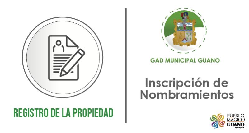 INSCRIPCIÓN DE NOMBRAMIENTO