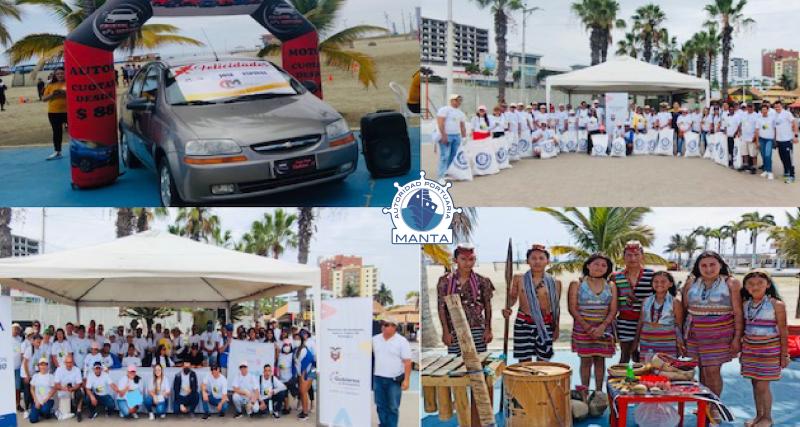 Explanada del Malecón Escénico de Autoridad Portuaria de Manta