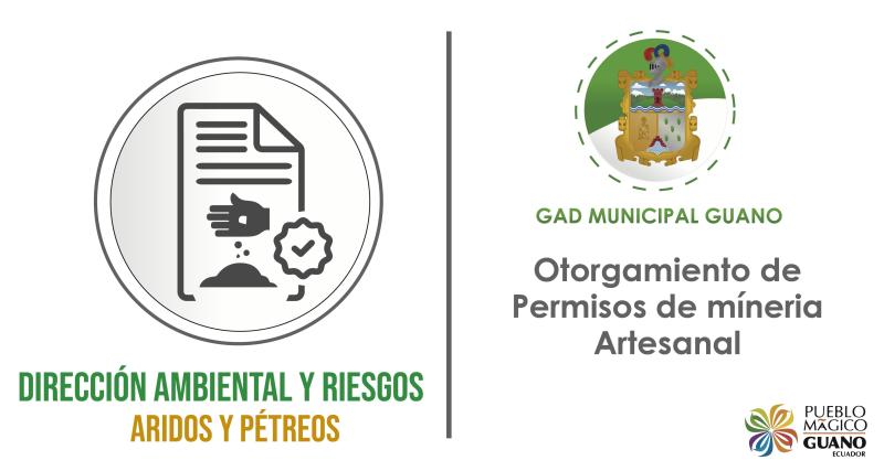 Otorgamiento de permisos de minería artesanal