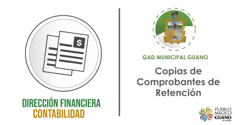 COPIAS DE LOS COMPROBANTES DE RETENCION  