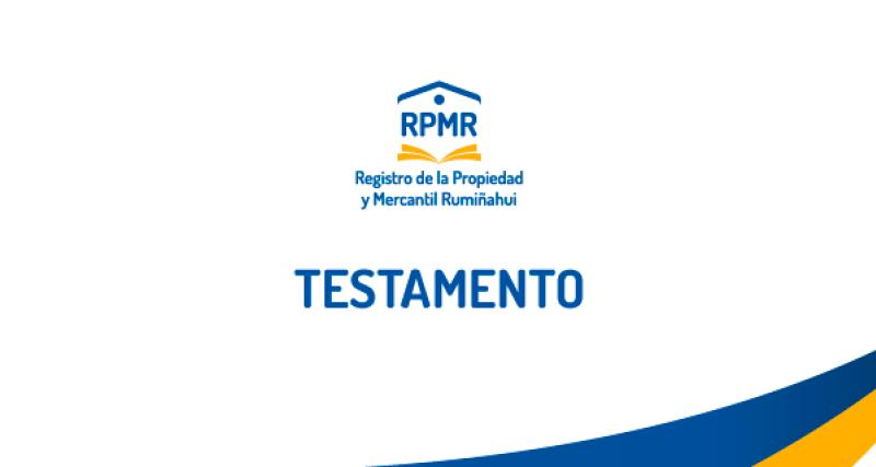 TESTAMENTO