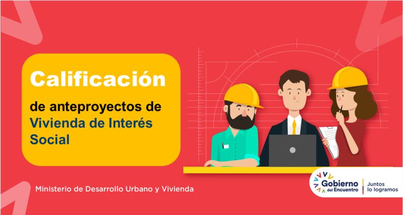 Emisión de certificado de calificación de anteproyecto de vivienda de interés social