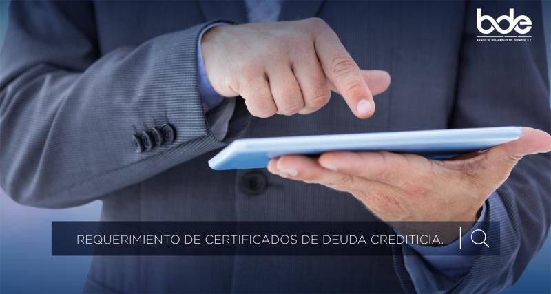 Certificados de BDE