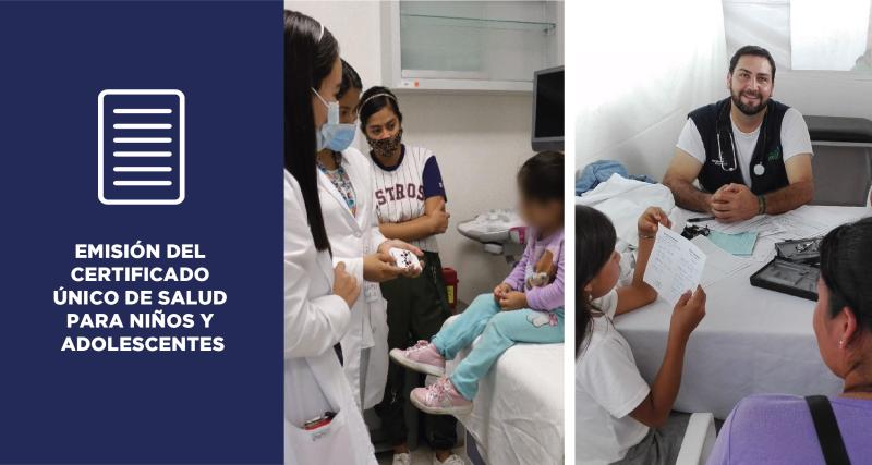 Emisión del certificado único de salud