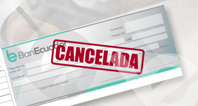 Cancelación de cuenta corriente