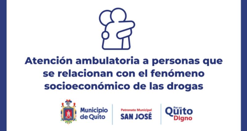 Atención ambulatoria a personas que se relacionan con el fenómeno socioeconómicos de las droga