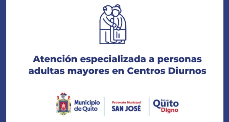 Atención especializada a personas adultas mayores en Centros Diurnos