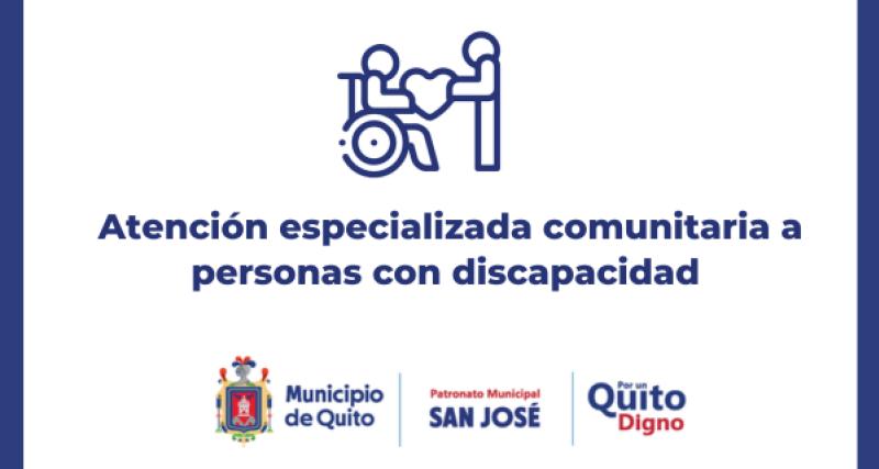 Atención especializada comunitaria a personas con discapacidad