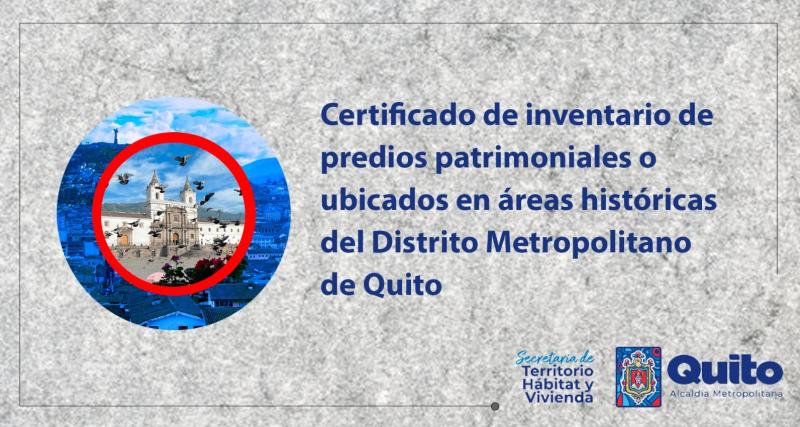 Certificado de inventario