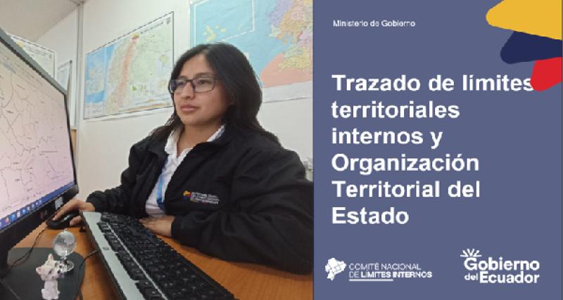 Cobertura geográfica con el trazado de límites territoriales internos y la Organización Territorial del Estado para sistemas de información geográfica