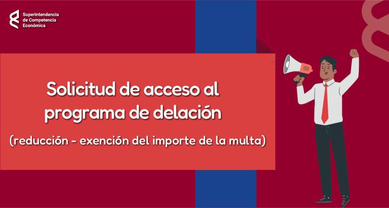 Solicitud de acceso al programa de delación