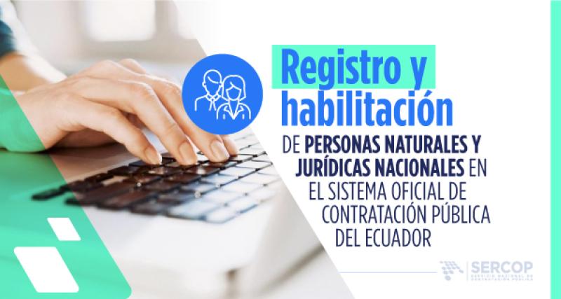 Registro y habilitación