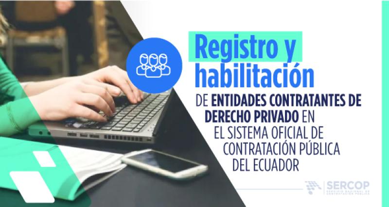 Registro y habilitación de entidades de derecho privado