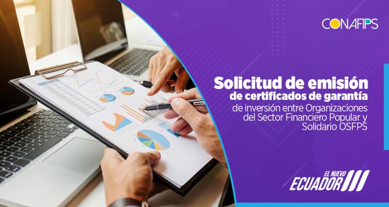 Solicitud de emisión de certificado de garantías de inversión