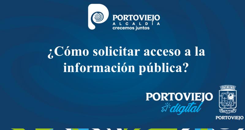 ¿Cómo solicitar acceso a la información pública?