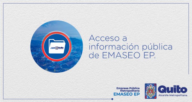 Acceso a información pública de EMASEO EP