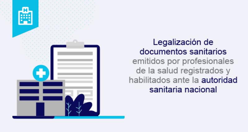 Validación de documentos sanitarios emitidos por profesionales de salud que se encuentren registrados y habilitados ante la ACESS