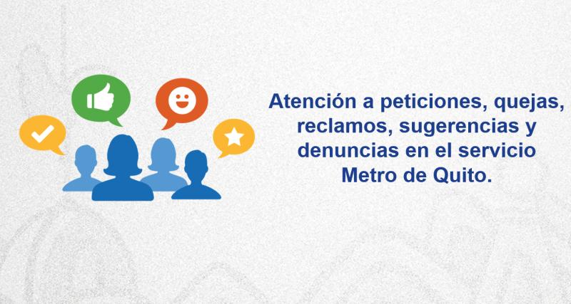 Reclamos y denuncias servicio de transporte Metro de Quito