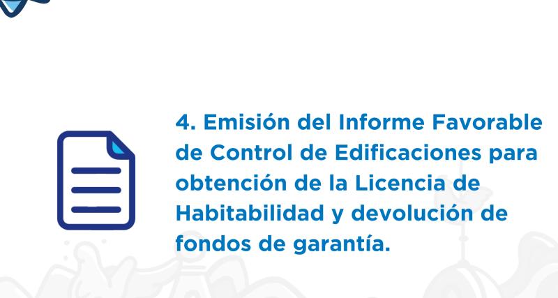 Emisión del Informe Favorable de Control de Edificaciones