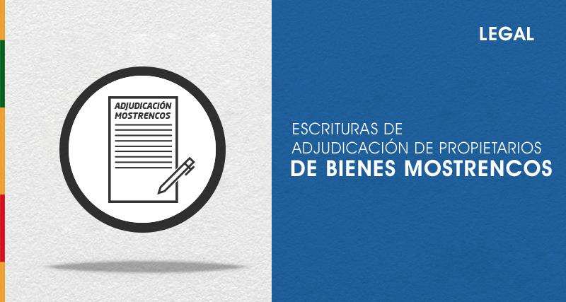 Adjudicación de Propietarios de Bienes Mostrencos