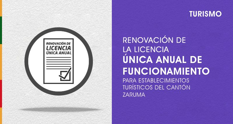 Renovación LUAF establecimientos turísticos