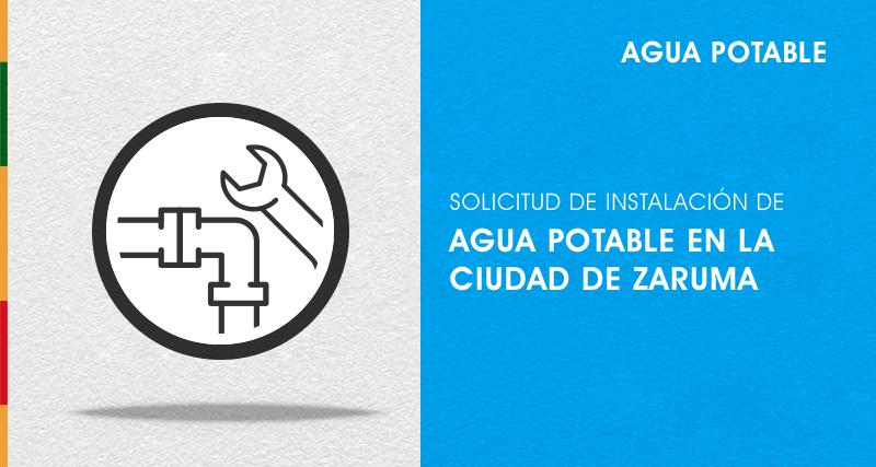 Instalación de Agua Potable