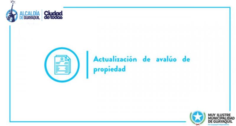 Actualización de avalúo de propiedad
