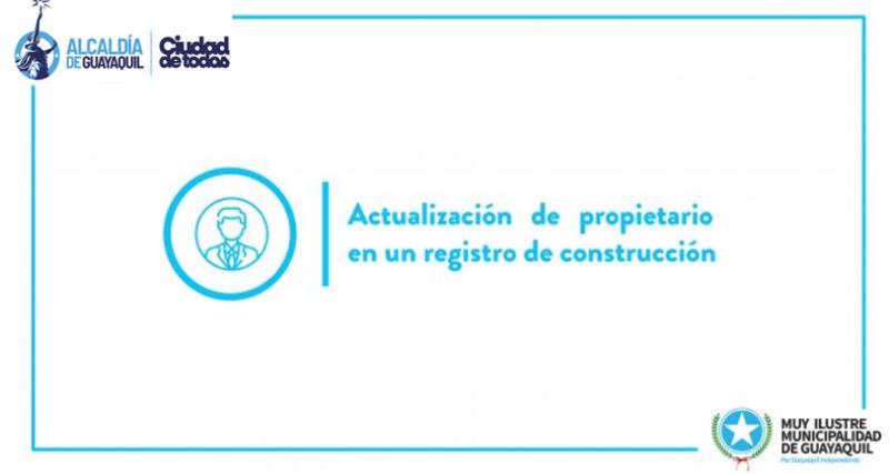 Actualización de propietario en un registro de construcción