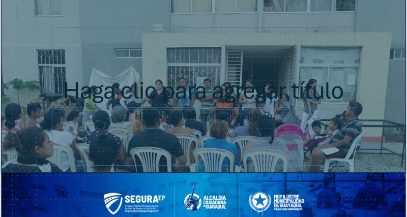 Comités comunitarios para la paz y convivencia ciudadana