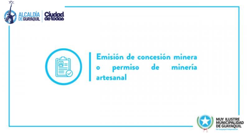 Otorgamiento de concesión minera o permiso de minería artesanal