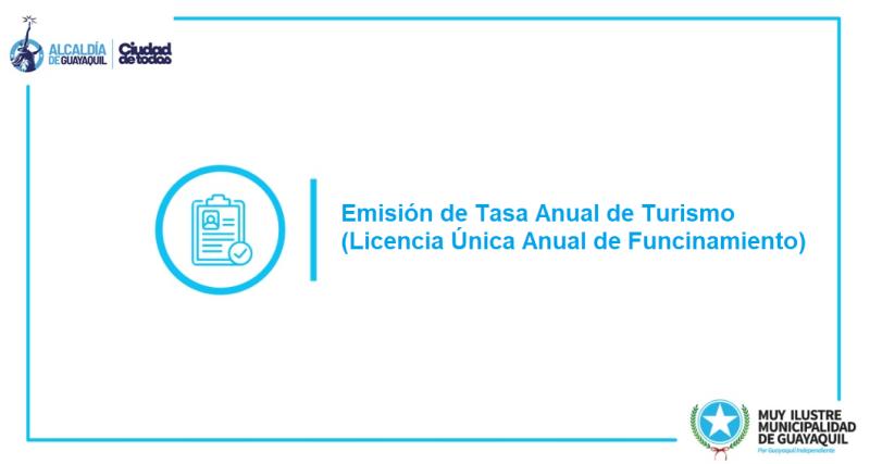 Emisión de Tasa Anual de Turismo (LUAF)