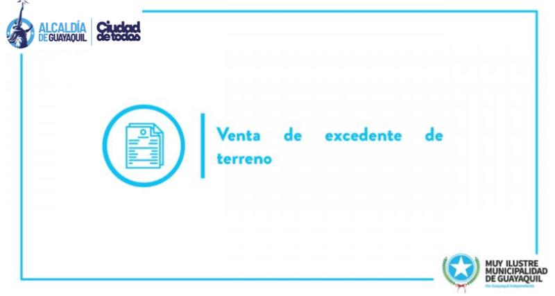 Venta de excedente de terreno
