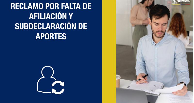 Reclamo por falta de afiliación y subdeclaración de aportes
