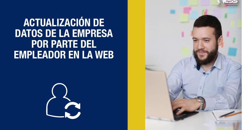 Actualización de datos de la empresa por parte del empleador en la Web
