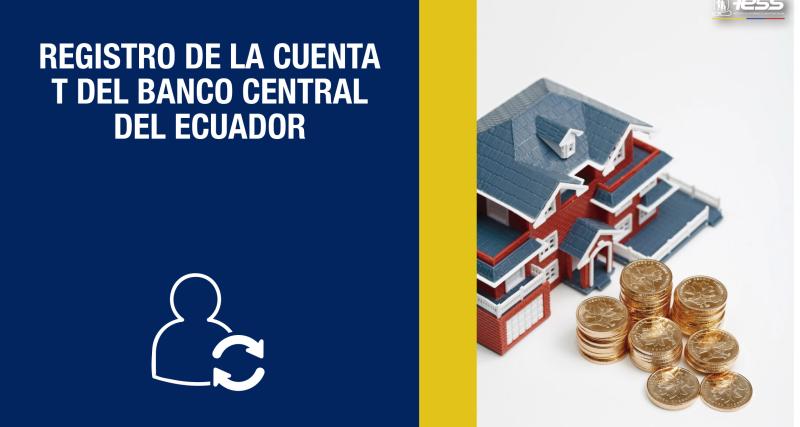 Registro de la cuenta T del Banco Central del Ecuador