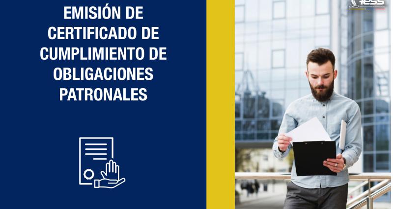 Emisión de certificado de cumplimiento de obligaciones patronales
