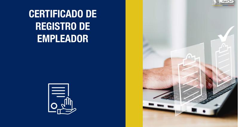 Certificado de registro de empleador