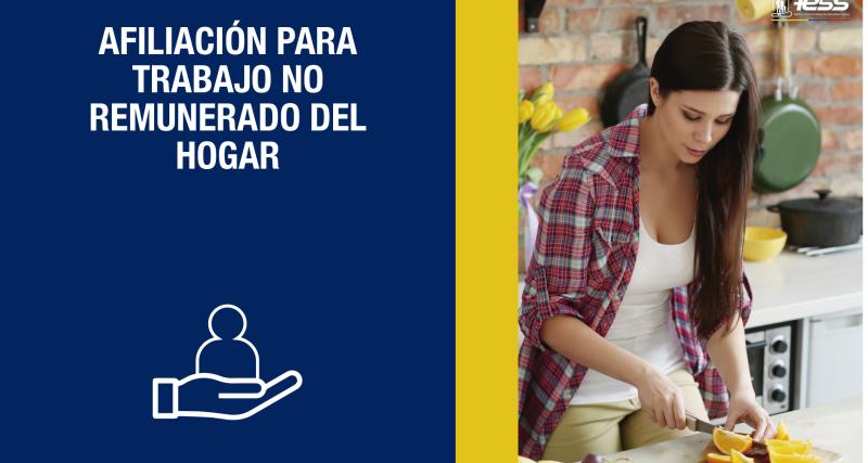 Afiliación para trabajo no remunerado del hogar