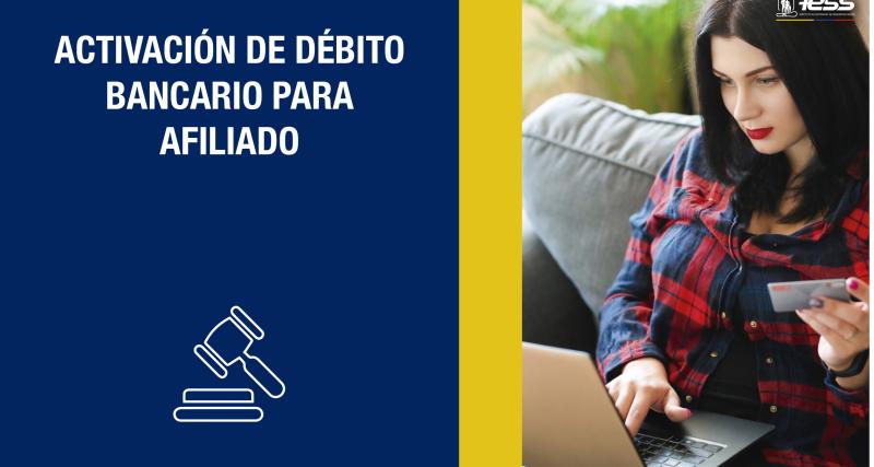 Activación de débito bancario para afiliado