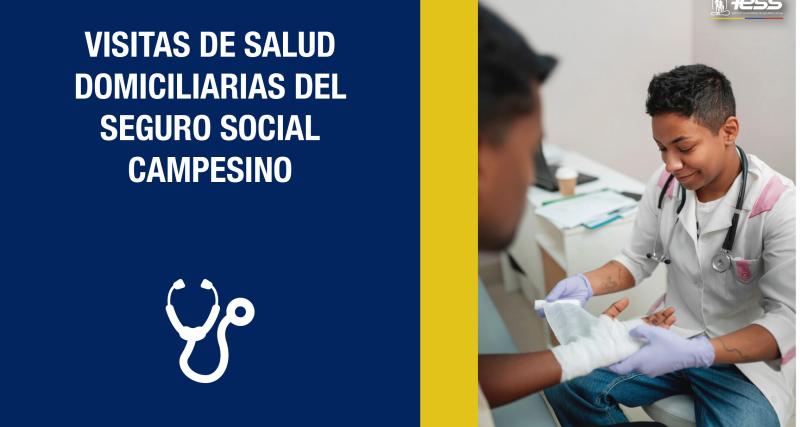 Visitas de salud domiciliarias del Seguro Social Campesino