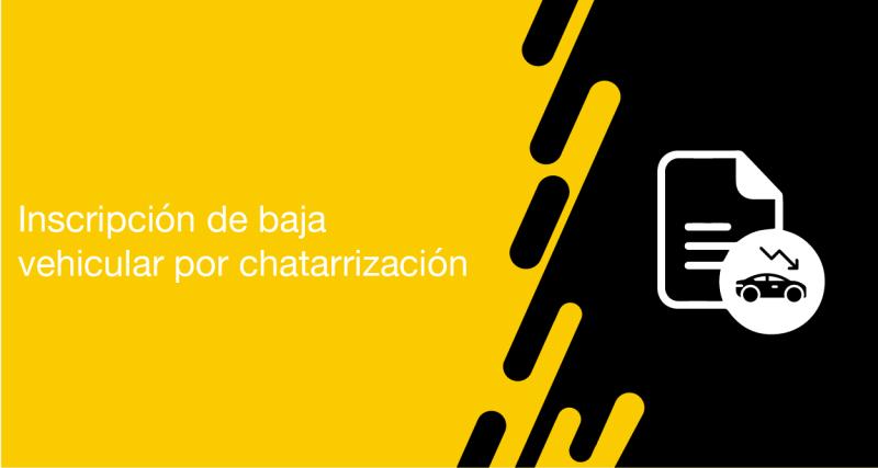El usuario puede solicitar a la ANT la inscripción de baja vehicular por chatarrización