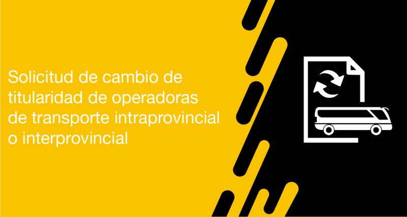 El usuario requirente puede solicitar en la ANT la Renovación de vehículo de operadora de transporte intraprovincial o interprovincial (cambio de vehículo)