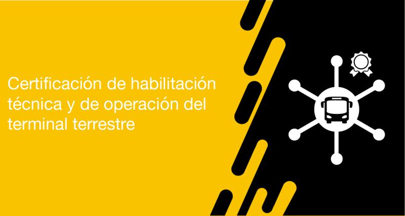 El usuario requirente puede solicitar en la ANT la solicitud de certificado de tipología y servicio, habilitación técnica y operación (terminal terrestre en operación)
