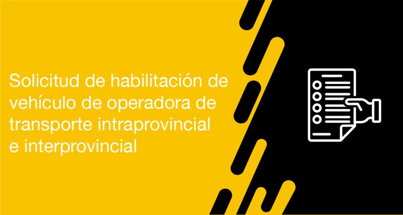El usuario requirente puede solicitar a la ANT la solicitud de habilitación de vehículo de operadora de transporte intraprovincial e interprovincial