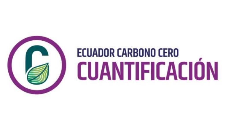 Distintivo Cuantificación Huella de Carbono del Programa Ecuador Carbono Cero