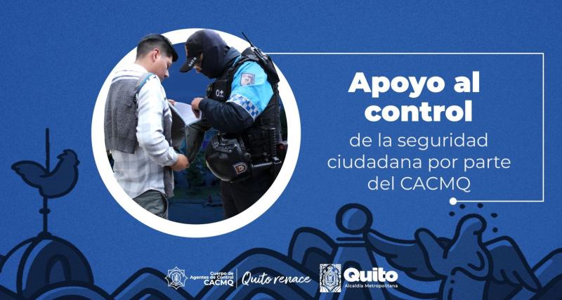 Apoyo al control de la seguridad ciudadana